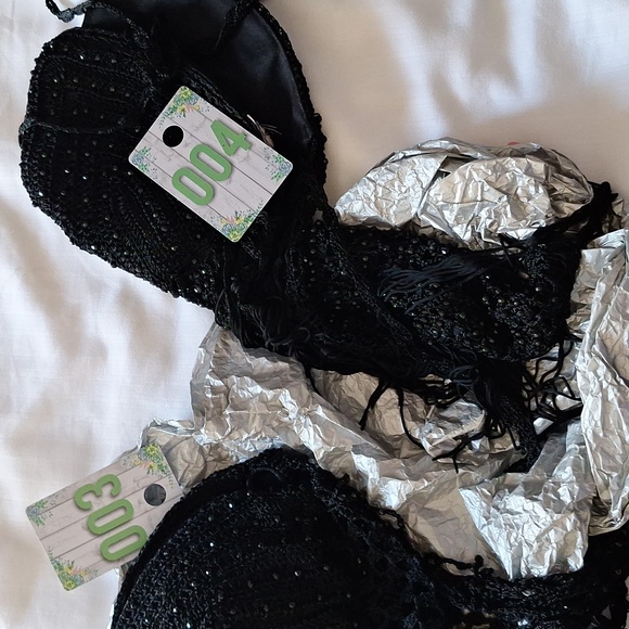 MKM Designs Black Sequin Top - Picture 11 of 11